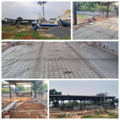 Proses Pembangunan Gedung C
